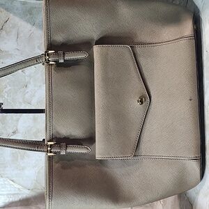 Michael Kors Gray Saffiano Designer Tote